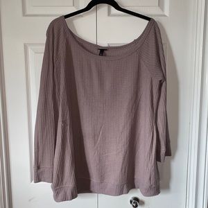 Torrid Purple knit sweater